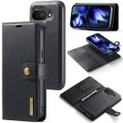 DG.Ming 2-i-1 Lommebok-deksel I Lær Google Pixel 9a 5G svart thumbnail