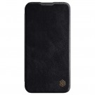 Nillkin Qin Pro flip deksel Camshield for iPhone 13 svart thumbnail