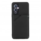 Tech-Flex TPU Deksel med PU-lær med kortlomme OnePlus 9 5G svart thumbnail