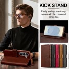 LC.IMEEKE Lommebok deksel for Samsung Galaxy S26+ plus 5G brun thumbnail