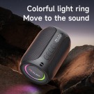 Zealot S32 Pro 15W Høyeffekts Bluetooth-høyttaler med fargelys - Svart thumbnail
