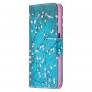 Lommebok deksel for Samsung Galaxy A32 5G - Rosa blomster thumbnail