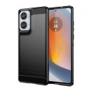 Tech-Flex TPU Deksel Carbon Motorola Edge 50 Fusion 5G svart thumbnail