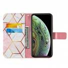 Lommebok deksel for iPhone Xs Max - Marmor mønster thumbnail