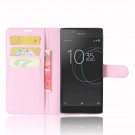 Lommebok deksel for Sony Xperia L1 lys rosa thumbnail