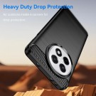 Tech-Flex TPU Deksel Carbon for OnePlus 13R 5G svart thumbnail