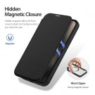 DUX DUCIS Skin X Pro Flip deksel iPhone 15 Pro Max MagSafe Svart thumbnail
