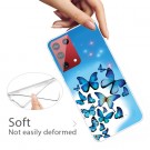 Fashion TPU Deksel for Samsung Galaxy S21 Ultra 5G - Butterfly thumbnail