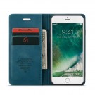 CaseMe flip Retro deksel for iPhone 7/8/SE (2020/2022) blå thumbnail