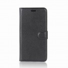 Lommebok deksel for Sony Xperia XZ2 svart thumbnail