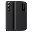 Smart Clear View Flip deksel Samsung Galaxy S25+ plus 5G - Svart thumbnail
