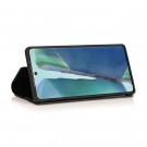 Lux Flip deksel med Side vindu for Samsung Galaxy Note 20 Ultra svart thumbnail