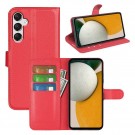 Lommebok deksel for Samsung Galaxy A15 rød thumbnail