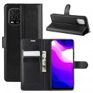 Lommebok deksel for Xiaomi Mi 10 Lite svart thumbnail