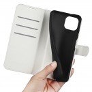 Lommebok deksel for iPhone 14 Plus hvit thumbnail