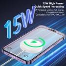 ESSAGER Magnetisk trådløs hurtig lader MagSafe 15W - Hvit thumbnail