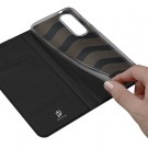 Dux Ducis Skin Pro Series Flip deksel Samsung Galaxy S25 Edge 5G svart thumbnail