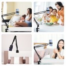 PULUZ Desktop justerbar arm holder for mobil - Svart thumbnail