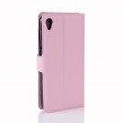Lommebok deksel for Asus ZenFone Live rosa thumbnail