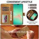 LC.IMEEKE Lommebok deksel for Samsung Galaxy A18 cognac thumbnail