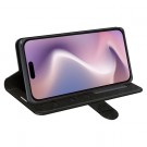 Lommebok deksel Premium for iPhone 16 Plus svart thumbnail