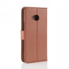 Lommebok deksel for HTC U11 Life brun thumbnail