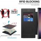 Tech-Flex Flip deksel Samsung Galaxy S25 Ultra 5G MagSafe Svart thumbnail