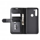Lommebok deksel Premium for Motorola Moto G8 Power svart thumbnail
