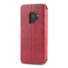 Azns Lommebok deksel for Samsung Galaxy S9 rød thumbnail
