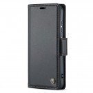 CaseMe Lommebok deksel for Samsung Galaxy S25 Edge 5G svart thumbnail