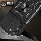 Tech-Flex TPU + PC Deksel med Ring Grep Samsung Galaxy S23 5G svart thumbnail
