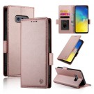 Lommebok deksel for Samsung Galaxy S10e Roségull thumbnail