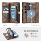 CaseMe 2-i-1 Lommebok deksel Samsung Galaxy S26 Ultra 5G brun thumbnail