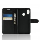 Lommebok deksel for HTC U12 Life svart thumbnail