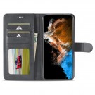 LC.IMEEKE Lommebok deksel for Samsung Galaxy S23+ plus 5G svart thumbnail