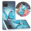 Fashion TPU Deksel for Samsung Galaxy A12 - Butterfly thumbnail