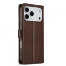 LC.IMEEKE Lommebok deksel for iPhone 18 Pro Max brun thumbnail