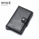 Lommebok for kredittkort RFID beskyttelse - Svart thumbnail