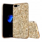 Fashion TPU Deksel Glitter Powder iPhone 7/8/SE (2020/2022) - Gull thumbnail