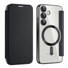 Tech-Flex Flip deksel Samsung Galaxy S24 FE 5G MagSafe Svart thumbnail