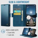CaseMe Lommebok deksel for Google Pixel 11 / 11 Pro 5G Blå thumbnail