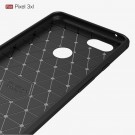 Tech-Flex TPU Deksel Carbon Google Pixel 3 XL svart thumbnail