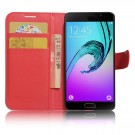 Lommebok deksel for Galaxy A3 rød (2017) thumbnail