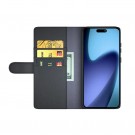 Lommebok deksel ekte Lær for iPhone 17 svart thumbnail