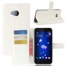 Lommebok deksel for HTC U11 Life hvit thumbnail