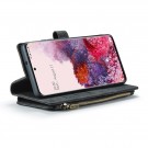 CaseMe retro multifunksjonell Lommebok deksel Samsung Galaxy S20 5G svart thumbnail