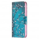 Lommebok deksel for iPhone 13 Pro - Rosa blomster thumbnail