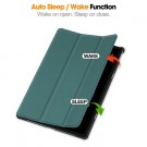 Deksel Tri-Fold Smart til Lenovo Idea Tab Plus grønn thumbnail