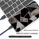 Fashion TPU Deksel for Samsung Galaxy S20 Ultra 5G - svart/grå Marmor thumbnail