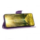 Lommebok deksel til Samsung Galaxy S25+ plus 5G - lilla Butterfly thumbnail